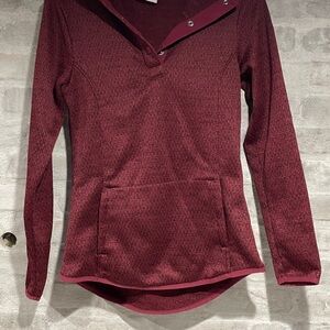 Columbia Women's Maroon Hoodie Sweatshirt
